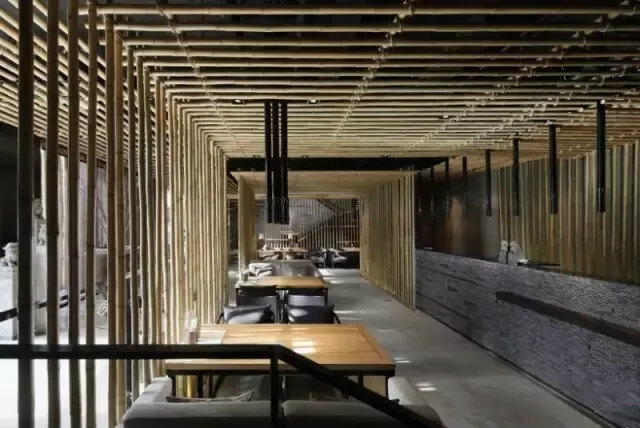 盐田如何让餐厅设计玩转中国风？几根竹子让你眼前一亮！