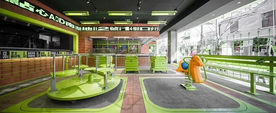盐田广莲申点心公园深圳餐饮空间设计，将公园搬进了店内